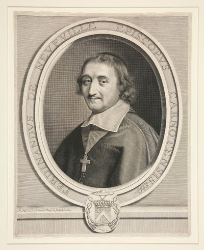 Ferdinand de Neufville, biskop av Chartres (1608-1678) av Robert Nanteuil