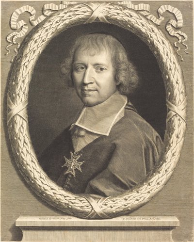 François de Harlay av Robert Nanteuil