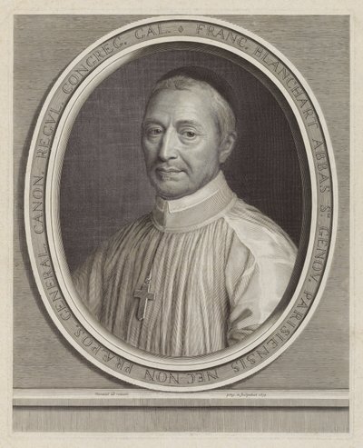 François Blanchart, Abb? de Sayde-Geneva?be (abbed av Sayde-Geneva?be) av Robert Nanteuil