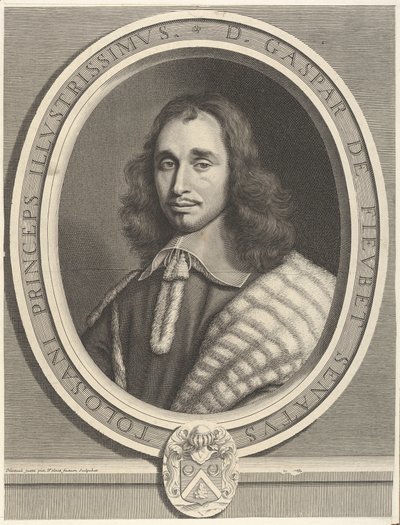 Gaspard de Fieubet, ca. 1654 av Robert Nanteuil