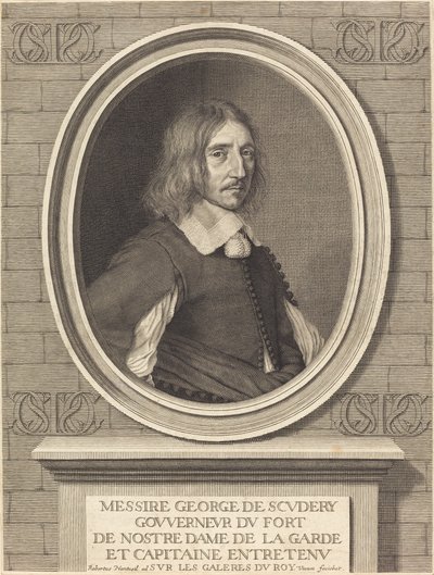 Georges de Scudery av Robert Nanteuil