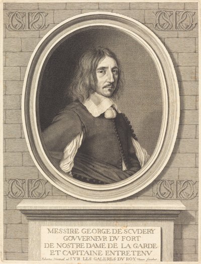 George de Scudery av Robert Nanteuil
