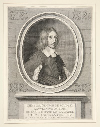 Georges de Scud?ry, forfatter, medlem av akademiet (1601-1668) av Robert Nanteuil