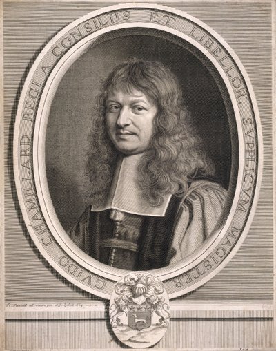 Guido Chamillard, anmodningsmester. 1664. av Robert Nanteuil
