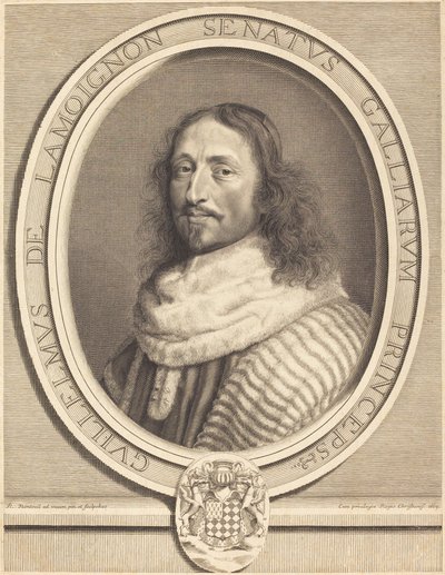 Guillaume de Lamoignon av Robert Nanteuil
