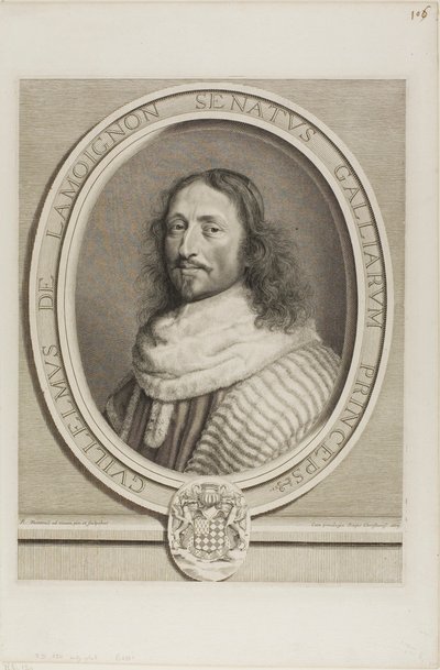 Guillaume de Lamoignon av Robert Nanteuil