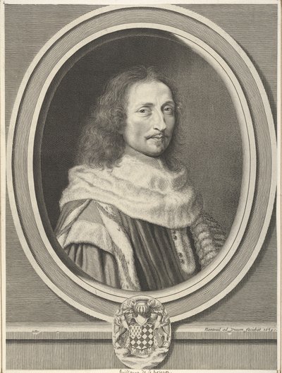 Guillaume de Lamoignon, 1659. av Robert Nanteuil
