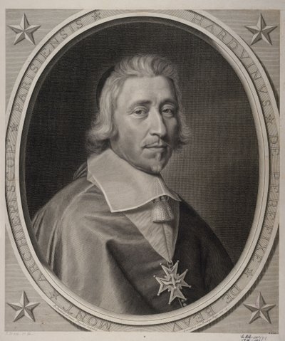Hardouin de Péréfixe de Beaumont, erkebiskop av Paris. 1665. av Robert Nanteuil