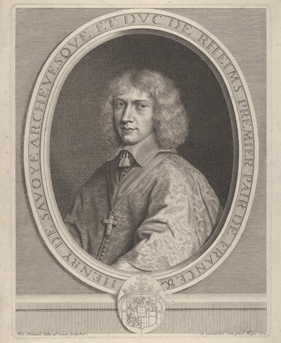 Henrik II av Sevilla, ca. 1651. av Robert Nanteuil