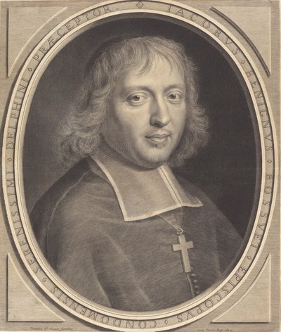 Jacques-Benigne Bossuet av Robert Nanteuil
