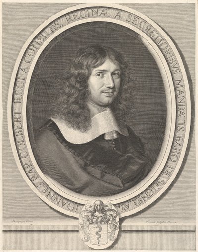 Jean-Baptiste Colbert, 1660. av Robert Nanteuil