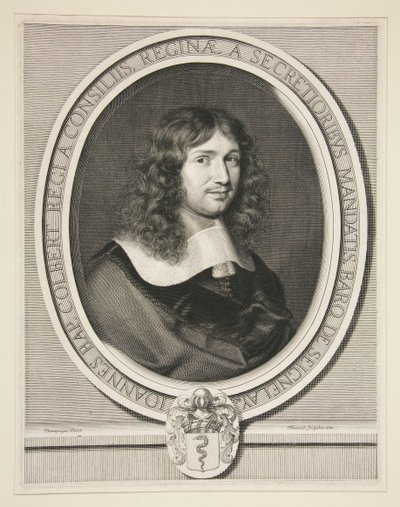 Jean-Baptiste Colbert, generalkontrollør for finansene av Robert Nanteuil
