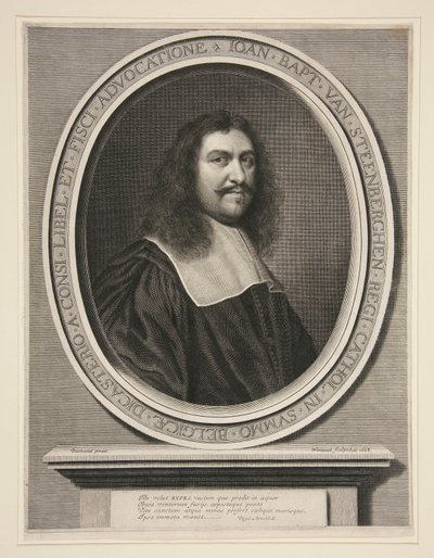 Jean Baptiste van Steenberghen, rådgiver for kongen i Flanderns råd av Robert Nanteuil