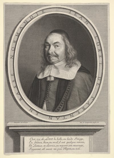 Jean Loret, 1658. av Robert Nanteuil