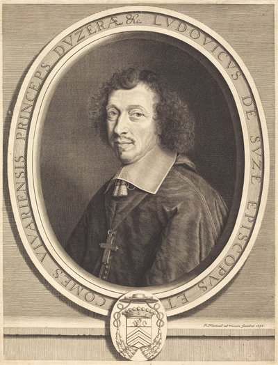 Louis-Francois de La Baume de Suze av Robert Nanteuil