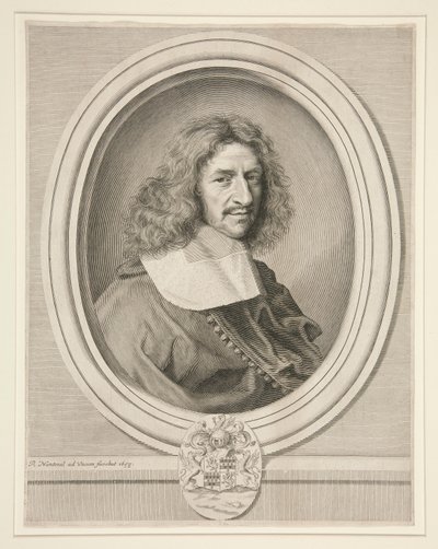 Louis Hesselin (1597-1662) av Robert Nanteuil