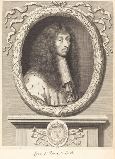 Louis II, prins av Condé av Robert Nanteuil