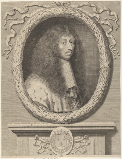 Louis II av Bourbon, prins av Condé, 1662. av Robert Nanteuil