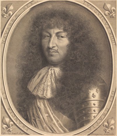 Ludvig XIV av Robert Nanteuil