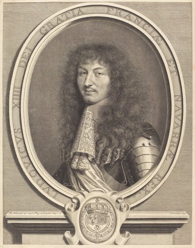 Ludvig XIV av Robert Nanteuil