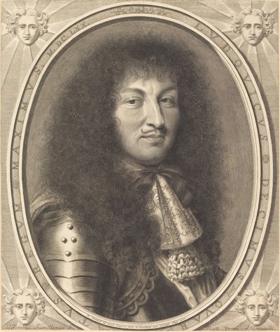 Ludvig XIV av Robert Nanteuil