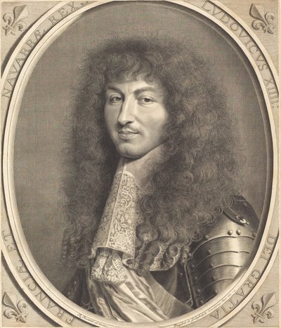 Ludvig XIV av Robert Nanteuil