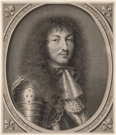 Ludvig XIV av Robert Nanteuil