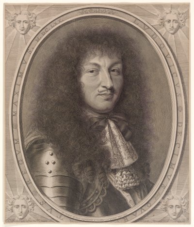 Ludvig XIV av Robert Nanteuil