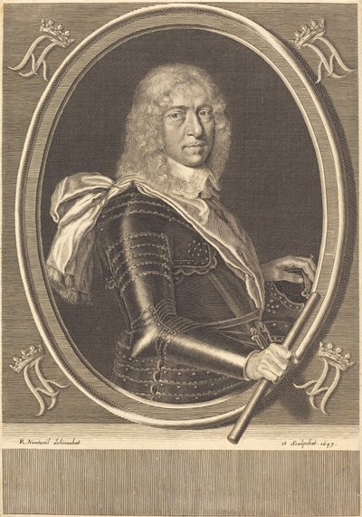Louis de Bourbon-Vendome, hertug av Mercoeur av Robert Nanteuil