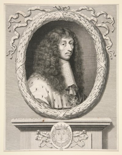 Louis de Bourbon, II av navnet, Prince of Cond?, kallenavn? Monsieur le Prince (Louis II de Bourbon, Prince of Cond?, kallenavnet Mister Prince) (1621-1686) av Robert Nanteuil