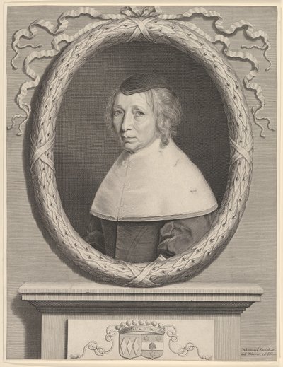 Madame Bouthillier Marie de Bragelogne, 1656. av Robert Nanteuil