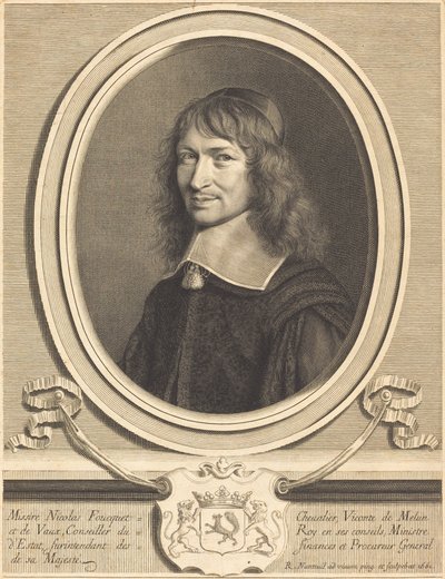 Nicolas Fouquet av Robert Nanteuil