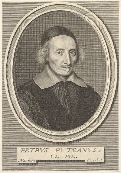 Pierre Dupuy, ca. 1648. av Robert Nanteuil