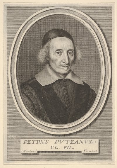 Pierre Dupuy, ca. 1651. av Robert Nanteuil