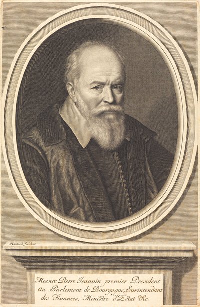 Pierre Jeannin av Robert Nanteuil