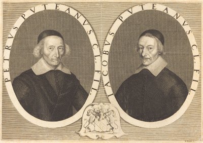Pierre og Jacques Dupuy av Robert Nanteuil