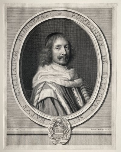 Pomponne II av Bellievre av Robert Nanteuil