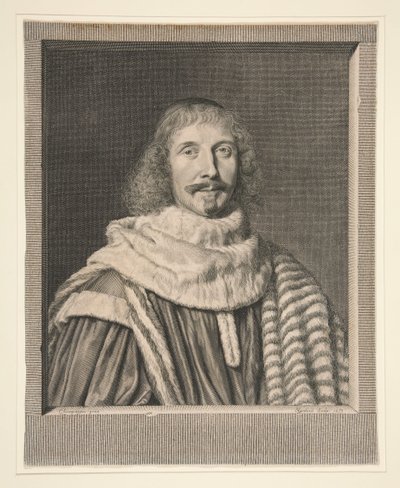 Pomponne de Bellièvre (1606-1657), første president for parlamentet i Paris av Robert Nanteuil