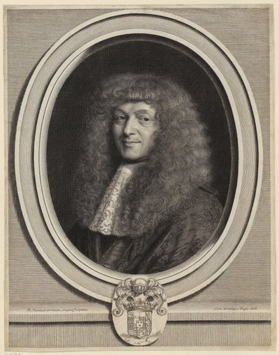 Portrett av Honoré Courtin av Robert Nanteuil