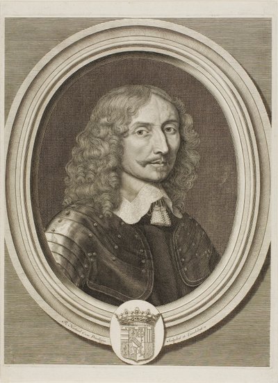 Portrett av Henri de Lorraine, hertugen av Mouy av Robert Nanteuil