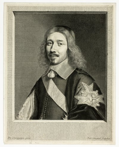 Portrett av Michel Le Tellier, statsråd av Robert Nanteuil