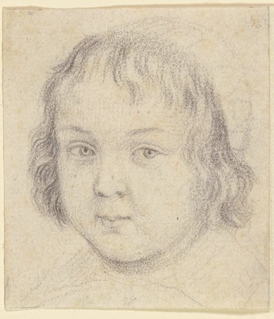 Portrett av et barn av Robert Nanteuil