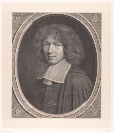 Portrett av Jacques-Nicolas Colbert Jacob Nicol Colbert (...) (tittel på objekt) av Robert Nanteuil