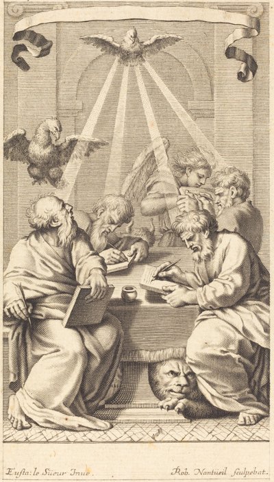 De fire evangelistene av Robert Nanteuil