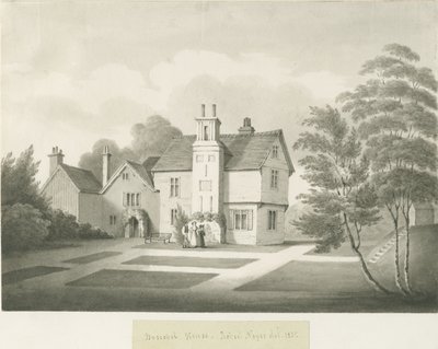 Boscobel House: sepia vask av Robert Noyes