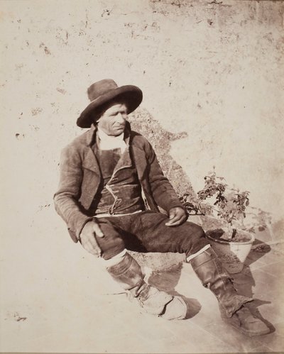Gammel mann - andalusisk bonde av Robert Peters Napper