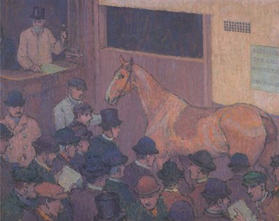 "Stille med alle veiproblemer" av Robert Polhill Bevan