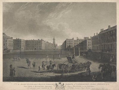 Denne utsikten over Hannover Square av Robert Pollard