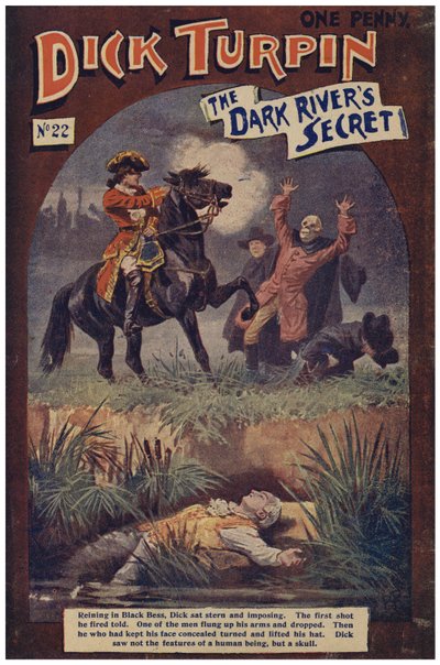 Dick Turpin (farge litho) av Robert Prowse Jnr
