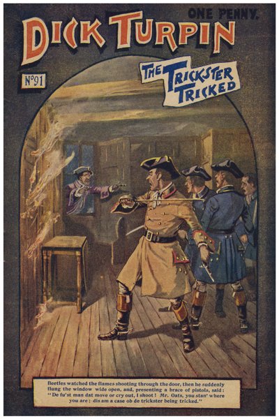 Dick Turpin (farge litho) av Robert Prowse Jnr
